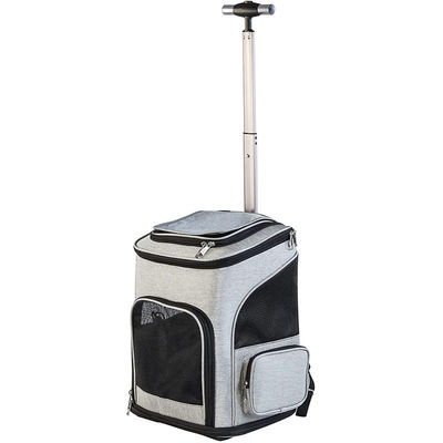 calidad  Viable High Quality Multifunctional Safety Portable Comfortable Pet Carrier Trolley Backpack fábrica